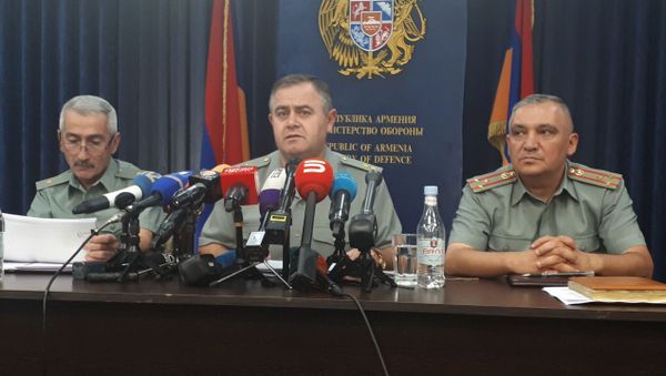  Начальник Генерального штаба Артак Давтян (8 октября 2019) Ереван - Sputnik Армения
