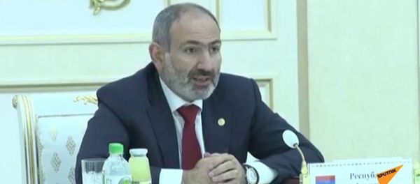 Речь премьер-министра Армении Никола Пашиняна на заседании Совета СНГ Речь премьер-министра Армении Никола Пашиняна на заседании Совета СНГ - Sputnik Армения