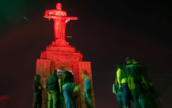 В парке Победа прошла акция #Хватит в знак протеста против селективных абортов (11 октября 2019). Еревaн - Sputnik Армения