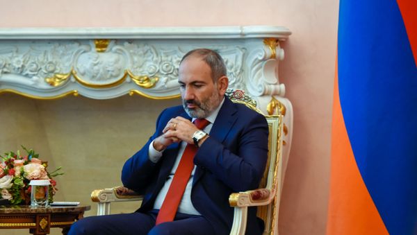Официальный визит премьер-министра Грузии Георгия Гахария в Армению (15 октября 2019). Еревaн - Sputnik Армения