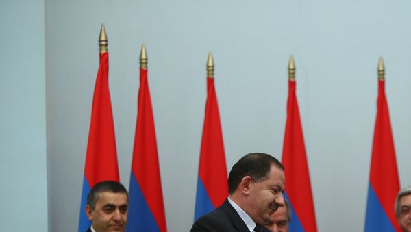 Партии РПА и АРФД посе подписания соглашения о сотрудничестве - Sputnik Արմենիա