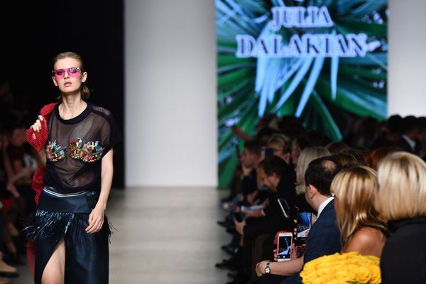 Mercedes-Benz Fashion Week. Показ Julia Dalakian Mercedes-Benz Fashion Week. Показ Julia Dalakian - Sputnik Армения