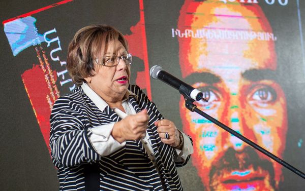 Гаянэ Геворкян на презентации армянского перевода книги Андре Агаси Откровенно (20 октября 2019). Еревaн - Sputnik Армения