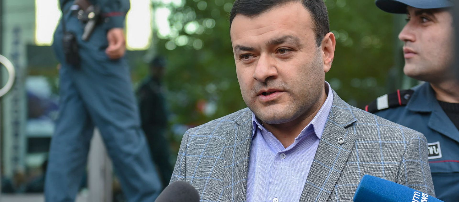 Адвокат Ерванд Варосян ответил на вопросы журналистов (23 октября 2019). Ереван - Sputnik Արմենիա, 1920, 04.05.2021