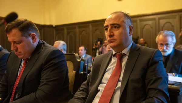 Глава Специальной следственной службы Сасун Хачатрян на заседании правительства Армении (24 октября 2019). Еревaн - Sputnik Армения