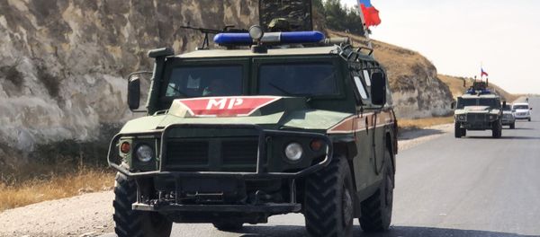 Военная полиция РФ на северо-востоке провинции Алеппо в Сирии Военная полиция РФ на северо-востоке провинции Алеппо в Сирии - Sputnik Армения