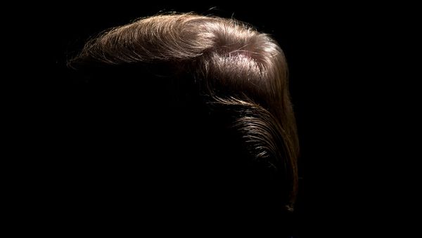 Президент США Дональд Трамп во время пресс-конференции с президентом Румынии Клаусом Йоханнисом в Розовом саду Белого дома (9 июня 2017). Вашингтон - Sputnik Արմենիա