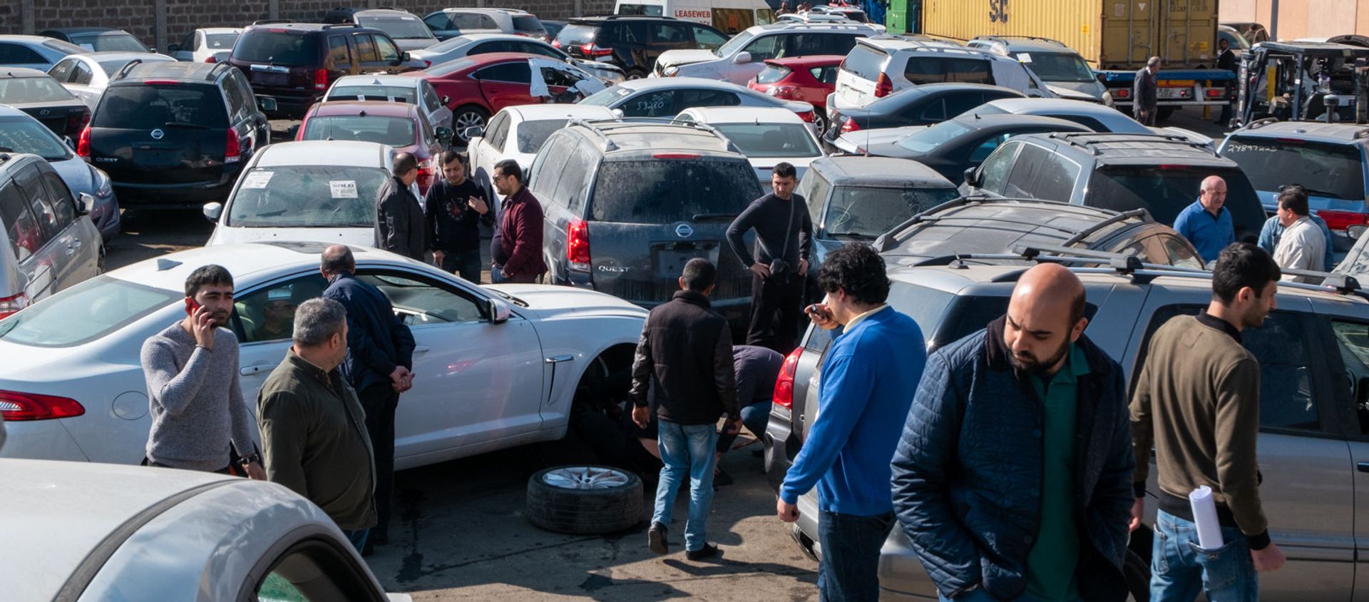 Поток автомобилей на Араратской таможне - Sputnik Армения, 1920, 31.10.2019