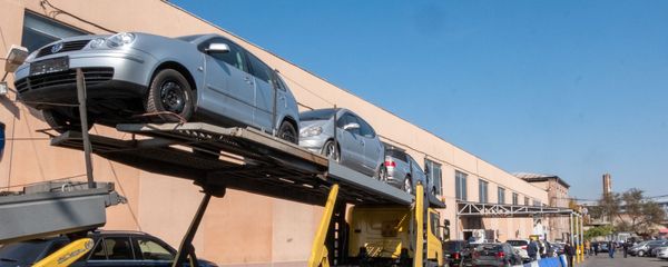 Поток автомобилей на Араратской таможне - Sputnik Армения