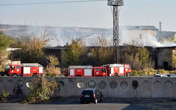Երևանի «Էրեբունի» օդանավակայանի հրդեհը - Sputnik Արմենիա