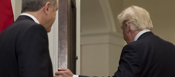 Президенты США и Турции Дональд Трамп и Реджеп Эрдоган (16 мая 2017). Вашингтон, США - Sputnik Արմենիա