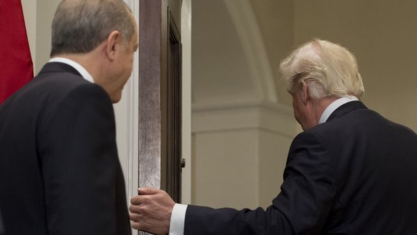 Президенты США и Турции Дональд Трамп и Реджеп Эрдоган (16 мая 2017). Вашингтон, США - Sputnik Արմենիա