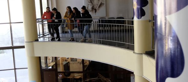 Забастовка в ЕГУ (6 ноября 2019). Ереван - Sputnik Արմենիա