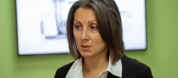 Радиолог Наталия Шенгелия-де Ланге во время открытия Европейского центра ядерной медицины (8 ноября 2019). Еревaн - Sputnik Армения