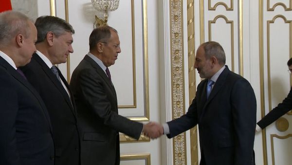 Визит министра иностранных дел России Сергея Лаврова в Ереван – ключевые моменты Визит министра иностранных дел России Сергея Лаврова в Ереван – ключевые моменты - Sputnik Армения