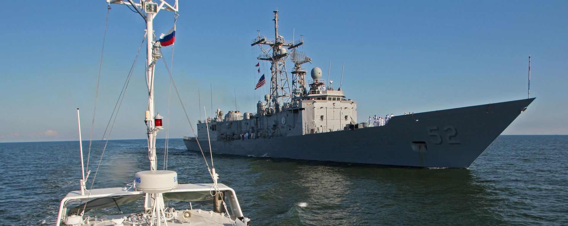 Фрегат ВМС США Карр прибыл в Балтийск - Sputnik Армения, 1920, 18.01.2021