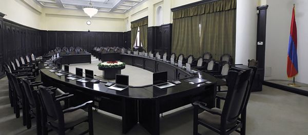 Зал заседаний Правительства РА - Sputnik Армения