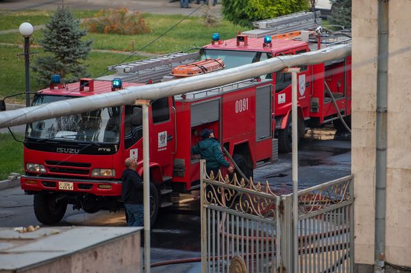 Հրդեհ ԱԺ–ի մոտակայքում - Sputnik Արմենիա