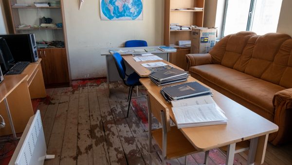 Учительская средней школы села Зовасар Арагацотнской области Армении - Sputnik Армения