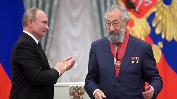 Церемония вручения государственных наград президентом РФ В. Путиным в Кремле - Sputnik Армения