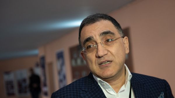 Ректор РАУ Армен Дарбинян ответил на вопросы журналистов перед началом Примаковских чтений (22 ноября 2019). Еревaн - Sputnik Армения