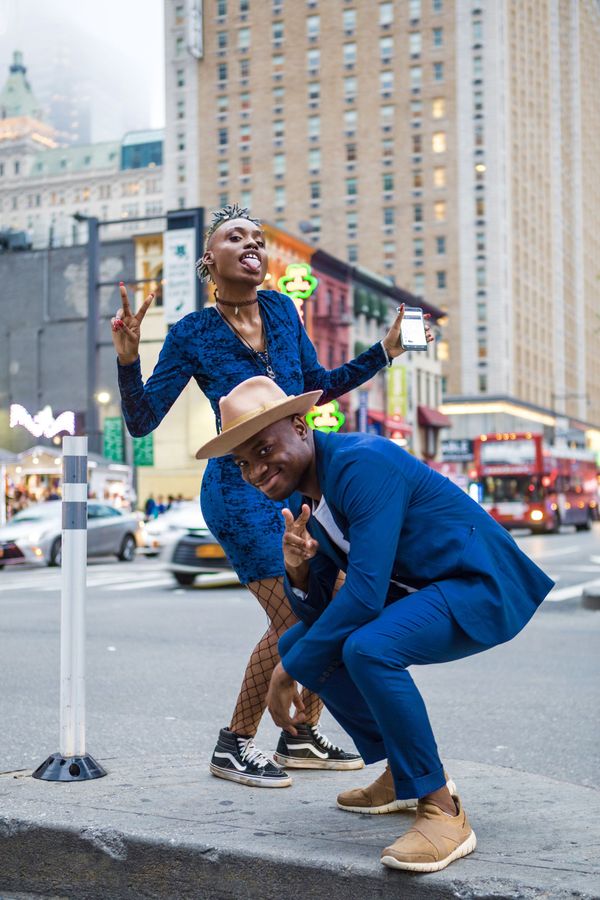 Снимок Fascination with Fashion for new Yorkers фотографа из Франции, представленный на фотоконкурсе The World's Best Photos of #Fashion2019 - Sputnik Армения