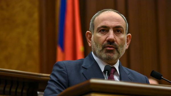 Премьер-министр Никол Пашинян на Международной конференции, посвященной 15-летию офиса омбудсмена в Армении (26 ноября 2019). Еревaн - Sputnik Армения