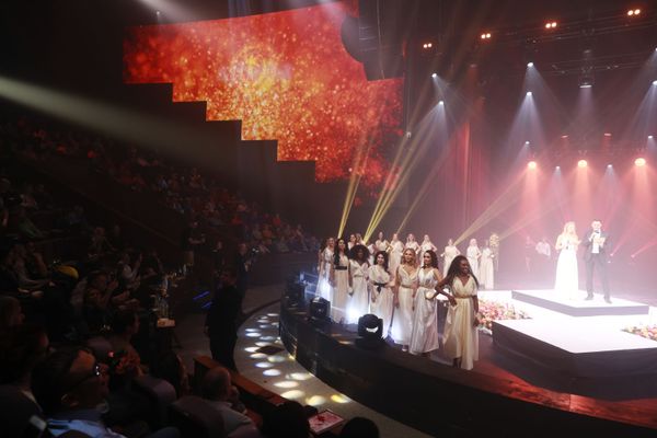 Участницы финала международного конкурса Miss Fashion 2019 – GODDESS OF THE UNIVERSE в концертном зале Vegas City Hall в Москве - Sputnik Армения
