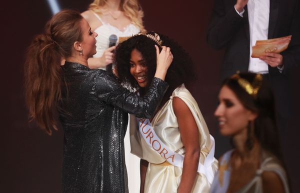 Участница финала международного конкурса Miss Fashion 2019 – GODDESS OF THE UNIVERSE в концертном зале Vegas City Hall в Москве - Sputnik Армения