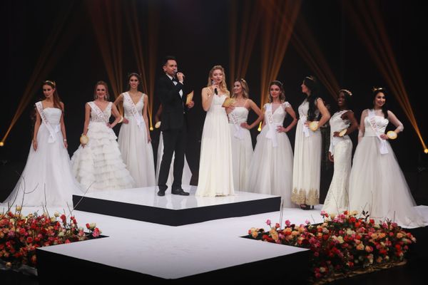 Участницы финала международного конкурса Miss Fashion 2019 – GODDESS OF THE UNIVERSE в концертном зале Vegas City Hall в Москве - Sputnik Армения