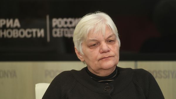 Председатель жюри премии Антоновка 40+ в номинации Литературная критика, переводчик, публицист Марина Кудимова - Sputnik Армения