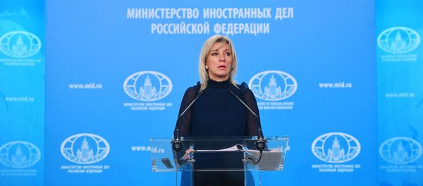 Официальный представитель МИД России Мария Захарова во время брифинга (28 ноября 2019) Москвa - Sputnik Արմենիա