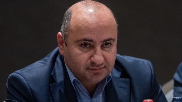 Вардан Айвазян на конференции “Демократия и предупреждение конфликтов” Института демократического развития МПА СНГ (29 ноября 2019). Еревaн - Sputnik Армения