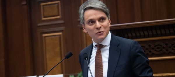 Постоянный представитель UNDP в Армении Дмитрий Марьясин на Международной конференции, посвященной 15-летию офиса омбудсмена в Армении (27 ноября 2019). Еревaн - Sputnik Արմենիա