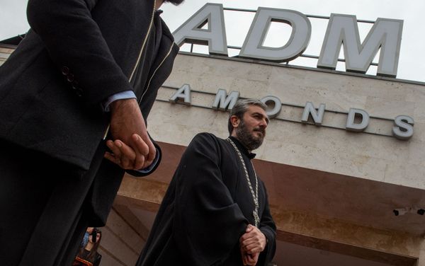 Церемония открытия алмазообрабатывающей компании ADM (2 декабря 2019). Абовян - Sputnik Армения