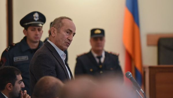 Роберт Кочарян на судебном заседании (6 декабря 2019). Еревaн Роберт Кочарян на судебном заседании (6 декабря 2019). Еревaн - Sputnik Արմենիա