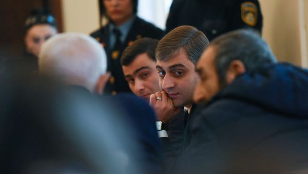 Прокурор Геворг Багдасарян на судебном заседании по делу экс-президента Роберта Кочаряна (6 декабря 2019). Еревaн - Sputnik Արմենիա