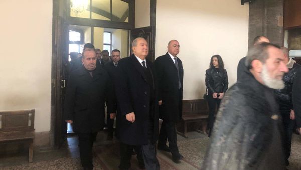 День памяти жертв Спитакского землетрясения (7 декабря 2019). Гюмри День памяти жертв Спитакского землетрясения (7 декабря 2019). Гюмри - Sputnik Արմենիա