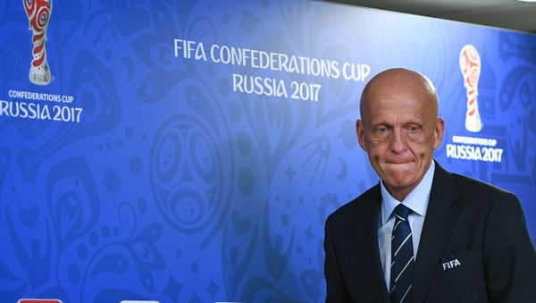 Бывший футбольный судья, глава судейского комитета УЕФА, консультант Итальянской ассоциации арбитров Пьерлуиджи Коллина - Sputnik Армения