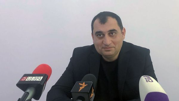 Пресс-конференция адвоката Карапета Погосяна (10 декабря 2019). Гюмри - Sputnik Արմենիա