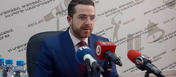 Заместитель министра Образования, науки, культуры и спорта Геворк Лорецян - Sputnik Армения