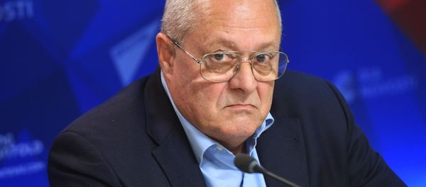 Старший преподаватель Школы востоковедения НИУ ВШЭ Андрей Чупрыгин во время пресс-конференции (2 сентября 2019). Москвa - Sputnik Армения
