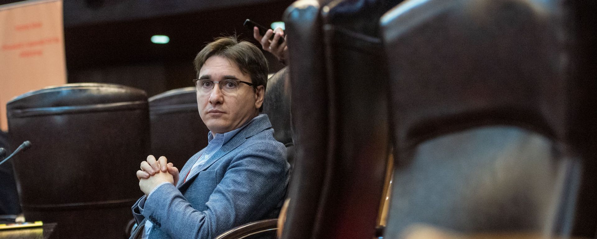 Армен Геворгян на заседании армяно-российского Лазаревского клуба (13 декабря 2019). Еревaн - Sputnik Արմենիա, 1920, 20.05.2021