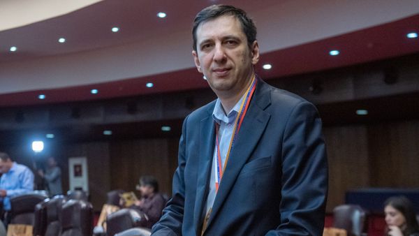 Андрей Арешев на заседании армяно-российского Лазаревского клуба (13 декабря 2019). Еревaн - Sputnik Армения