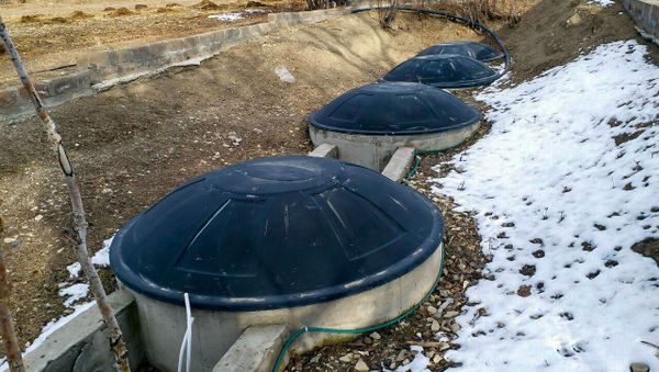 Биогазовая установка в селе Памбак, Гегаркуник - Sputnik Արմենիա