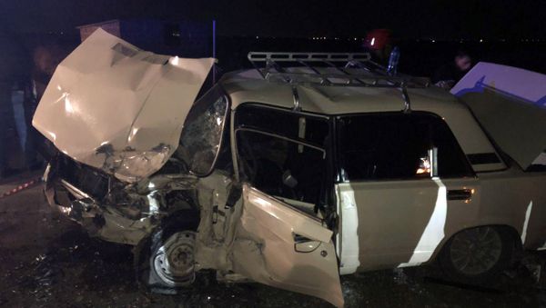 Дорожно-транспортное происшествие у села Нор Армавир (16 декабря 2019). Армавир - Sputnik Армения
