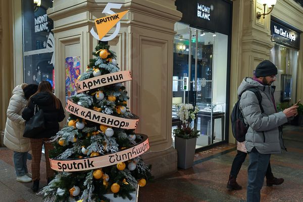 В ГУМе на Красной площади стартовали Дни новогодних новостей Армении В ГУМе на Красной площади стартовали Дни новогодних новостей Армении - Sputnik Армения