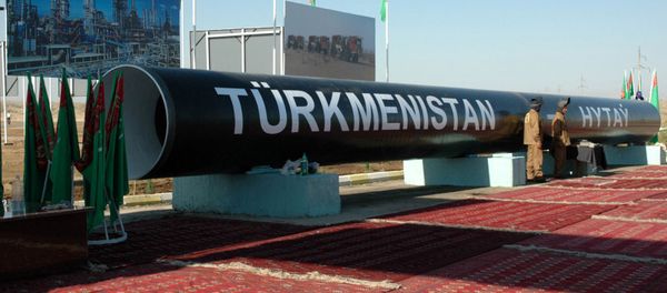 Торжественное открытие строительства газопровода из Туркменистана в Китай (30 августа 2007). Туркменабат Торжественное открытие строительства газопровода из Туркменистана в Китай (30 августа 2007). Туркменабат - Sputnik Արմենիա