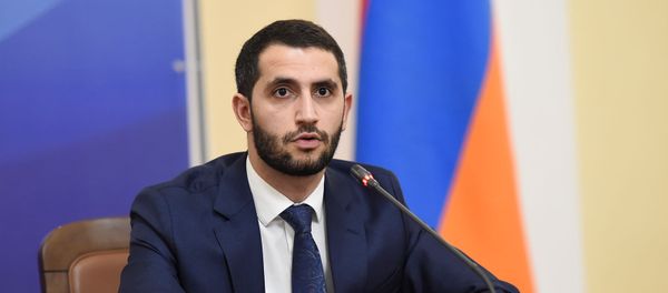 Рубен Рубинян совместного заседания Постоянной комиссии по внешним связям НС Армении (18 декабря 2019). Еревaн Рубен Рубинян совместного заседания Постоянной комиссии по внешним связям НС Армении (18 декабря 2019). Еревaн - Sputnik Արմենիա