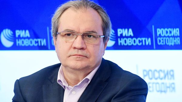Валерий Фадеев на пресс-конференции в Международном мультимедийном пресс-центре МИА Россия сегодня (12 марта 2019). Москвa - Sputnik Армения